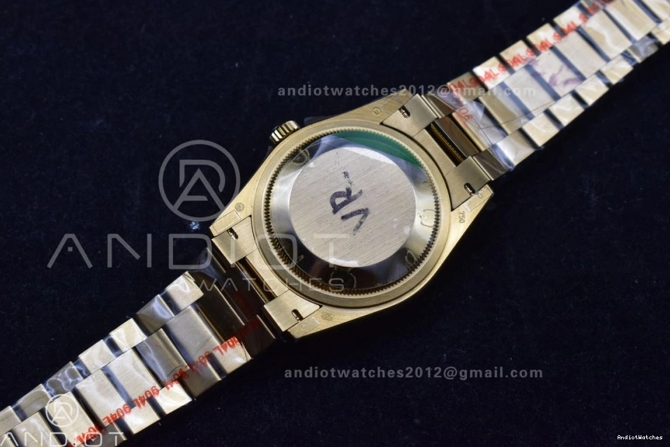 Edition Diamond vr3255 President (Gain with Square DayDate V5 36 Best Steel 695 Weight) on Bracelet QF Gold YG 904L ZipUp Dial 0327
